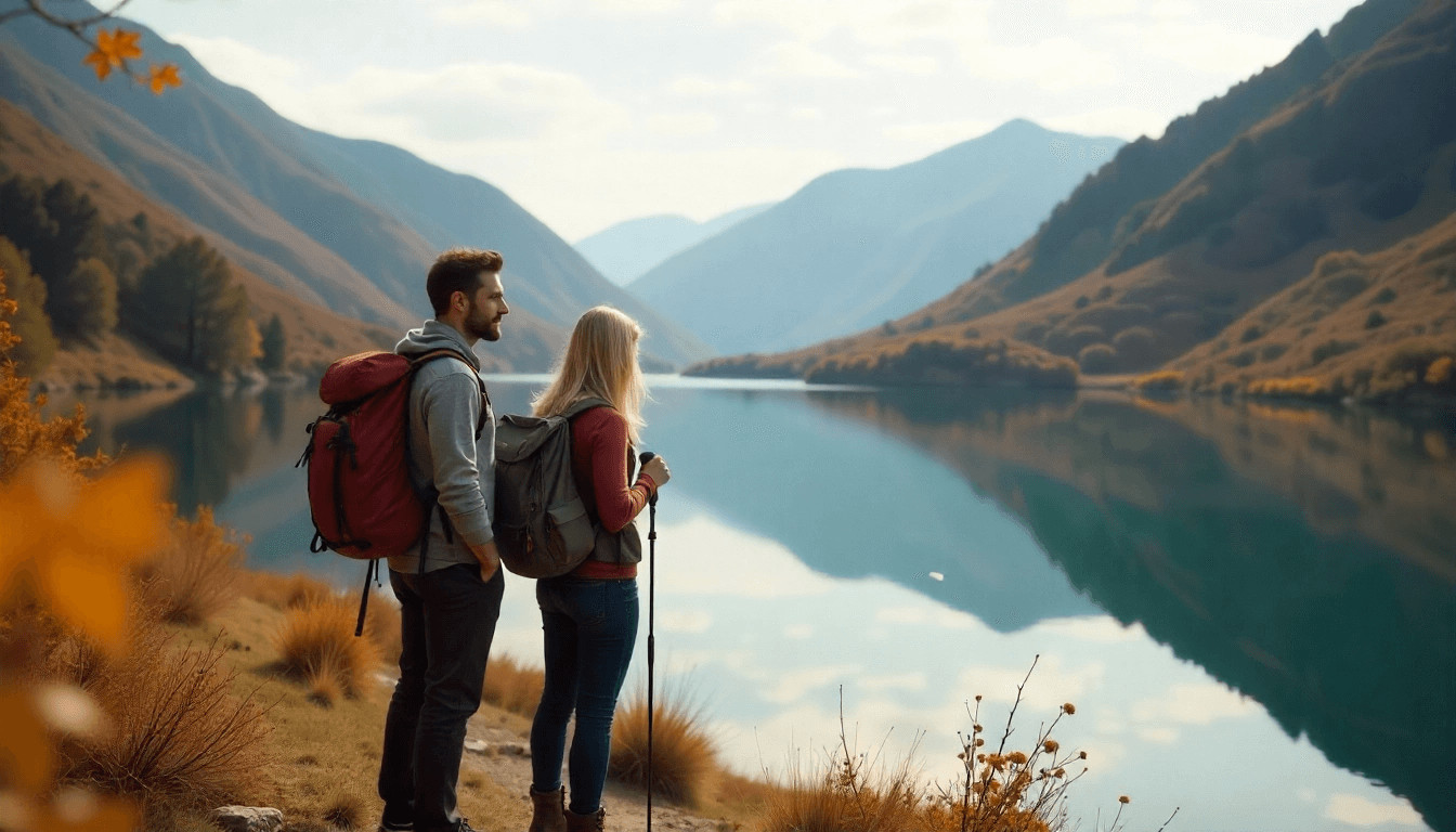 <strong>ON THE TRAILS</strong><span class="dot">·</span> OF OUTDOORS 