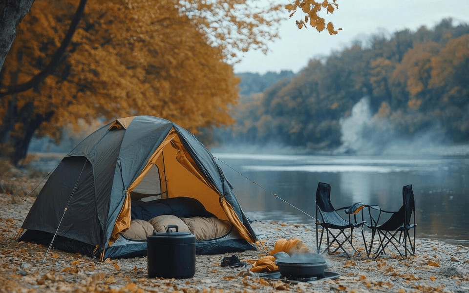 <strong>ON THE TRAILS</strong><span class="dot">·</span> OF ADVENTURE