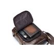 Τσαντάκι Ώμου Δερμάτινο Καφέ Bull Captain DJB 300