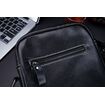 Τσαντάκι Ώμου Δερμάτινο Μαύρο Bull Captain DJB 228