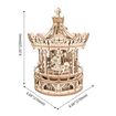 ROKR Romantic Carousel AMK62 Mechanical Music Box