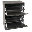 Παπουτσοθήκη με Δύο Πόρτες 63x24x80cm Γκρί Οξιά VELCO Pro Systems 63-35242-30