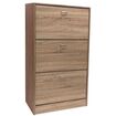 Παπουτσοθήκη με Τρείς Πόρτες 63x24x115cm Σφένδαμος VELCO Pro Systems 63-35266-29