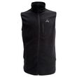 Γιλέκο Ανδρικό Fleece Με Φερμουάρ Μαύρο NEPAL APU 80526
