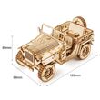 ROBOTIME Army Field Car MC701