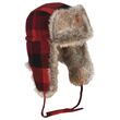 1420 Murmansk Check hat Pinewood Καπελο με Συνθετικη Γουνα Pinewood