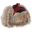 1420 Murmansk Check hat Pinewood Καπελο με Συνθετικη Γουνα Pinewood