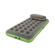 Στρώμα Ύπνου Φουσκωτό Ημίδιπλο 188x99x22cm Roll & Relax Twin Γκρί/Πράσινο BESTWAY 15366