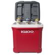 Ψυγείο Φορητό Ισοθερμικό Με Ρόδες LATITUDE ROLLER 60Qt/57Lt Κόκκινο IGLOO 41654