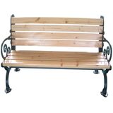 ΠΑΓΚΑΚΙ ΕΝΙΣΧΥΜΕΝΟ ΜΕΤΑΛΛΙΚΟ ΜΕ ΞΥΛΟ -ΔΙΑΣΤΑΣΕΙΣ: L152xW59x H74/38cm 182-2495