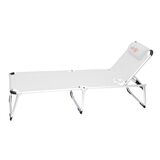 ΞΑΠΛΩΣΤΡΑ ΛΕΥΚΗ  KING SIZE ΠΤΥΣΣΟΜΕΝΗ ΕΝΙΣΧΥΜΕΝΗ ΡΑΒΔΩΤΗ ΑΛΟΥΜΙΝΙΟΥ myResort 161-0361-8