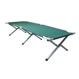 Κρεβάτι Ράντζο Πτισσόμενο 190x63x41cm Μεταλλικό Πράσινο 19305