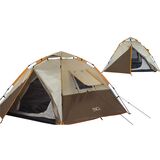 Σκηνή Camping 3-4 Ατόμων INCA Terra Καφέ Σκηνή Camping 3-4 Ατόμων INCA Terra Καφέ