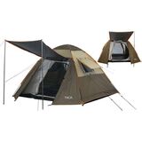 Σκηνή Camping Αυτόματη 3-4 Ατόμων INCA Natura Καφέ Pop-UP Σκηνή Camping Αυτόματη 3-4 Ατόμων INCA Natura Καφέ Pop-UP