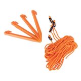 Σετ Αντιανεμικών Σχοινιών 3m & Πασσάλοι για Ομπρέλες / Σκίαστρα 12020 Σετ Αντιανεμικών Σχοινιών 3m & Πασσάλοι για Ομπρέλες / Σκίαστρα 12020