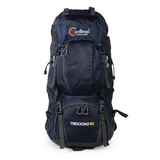Σακίδιο πεζοπορίας, αδιάβροχο Daypack 60L Camping 1488 Σκούρο μπλε Σακίδιο πεζοπορίας, αδιάβροχο Daypack 60L Camping 1488 Σκούρο μπλε