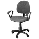 ΚΑΡΕΚΛΑ ΓΡΑΦΕΙΟΥ ΓΚΡΙ ΜΕ ΜΠΡΑΤΣΑ Κ08642-3