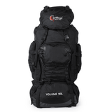 Σακίδιο πλάτης ορειβατικό υπαίθριο αδιάβροχο 990 90L μαύρο Σακίδιο πλάτης ορειβατικό υπαίθριο αδιάβροχο 990 90L μαύρο