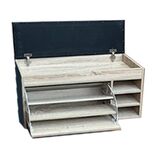 VELCO  Pro Systems ΠΑΠΟΥΤΣΟΘΗΚΗ -ΣΚΑΜΠΟ 80x30x49cm ΓΚΡΙ ΟΞΙΑ 63-38687-30