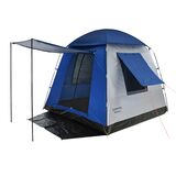 Σκηνή Camping Οpen Air Plus 4 Ατόμων 240x240x200cm Μπλέ PANDA 10336