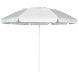 Ομπρέλα Παραλίας 2m 8 Ακτίνες Λευκή 12041 Ομπρέλα Παραλίας 2m 8 Ακτίνες Λευκή 12041