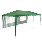 GAZEBO 3Χ6 POL/SET ΠΡΑΣΣΙΝΟ-ΛΕΥΚΟ  11364 GAZEBO 3Χ6 POL/SET ΠΡΑΣΣΙΝΟ-ΛΕΥΚΟ  11364
