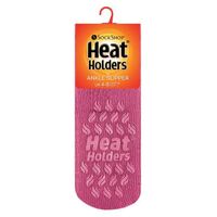 Κάλτσες Γυναικείες Ισοθερμικές Με Αντιολισθητικό Πέλμα Ankle Slipper Lilac Heat Holders 80020