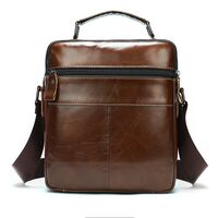 Τσαντάκι Ώμου Δερμάτινο Καφέ Cardinal 369