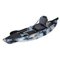 Καγιάκ Ψαρέματος Ενός Ατόμου Marlin SOT Full 292cm Μπλε Παραλλαγής FORCE 0100-0122BL
