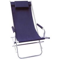 ΠΟΛΥΘΡΟΝΑ ΜΠΛΕ ΑΛΟΥΜΙΝΙΟΥ  ROCKINGCHAIR POLYESTER 151-8994-1