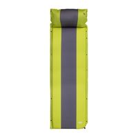 Αυτοφούσκωτο Στρώμα NILS Camp με Μαξιλάρι NC4349 Πράσινο/Γκρι