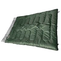Υπνόσακος Διπλός 200+30x150cm 300gr Double Fun Χακί CAMPUS 210-6011-12