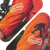 Μπαλώματα Υφάσματος Αυτοκόλλητα Με Σχέδια McNETT 21225