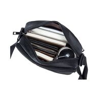 Τσαντάκι Ώμου Δερμάτινο Μαύρο Cardinal 7604