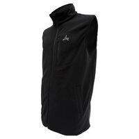 Γιλέκο Ανδρικό Fleece Με Φερμουάρ Μαύρο NEPAL APU 80526