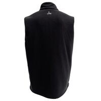 Γιλέκο Ανδρικό Fleece Με Φερμουάρ Μαύρο NEPAL APU 80526