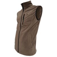Γιλέκο Ανδρικό Fleece Με Φερμουάρ Χακί NEPAL APU 80526