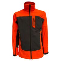 Μπουφάν Ανδρικό Softshel Αδιάβροχο και Αντιανεμικό Πορτοκαλί / Χακί HIMALAYA APU 80527