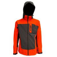 Μπουφάν Ανδρικό Softshel Αδιάβροχο και Αντιανεμικό Πορτοκαλί / Χακί HIMALAYA APU 80527
