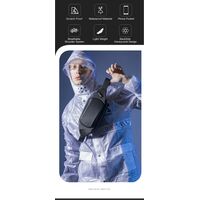 Τσαντάκι Μέσης Μαύρο Bange 7266