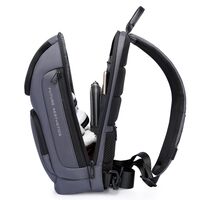 Τσαντάκι ώμου χιαστί crossbody Bange 7565 γκρί