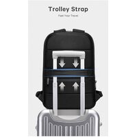 Σακίδιο πλάτης 24L Laptop 17,3” Bange 77115 Plus μαύρο