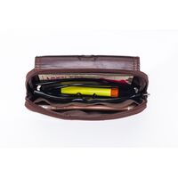 Τσαντάκι Μέσης - Ζώνης Δερμάτινο Μαύρο Bull Captain YB04