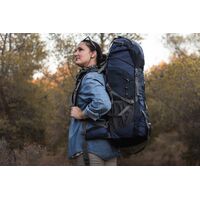 Σακίδιο Πλάτης Ορειβατικό Υπαίθριο Αδιάβροχο 70L+5L Σκούρο Μπλέ Cardinal 1788