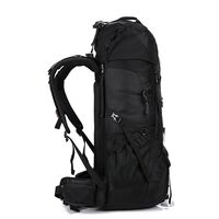 Σακίδιο Πλάτης Ορειβατικό Υπαίθριο Αδιάβροχο 70L+5L Μαύρο Cardinal 1788