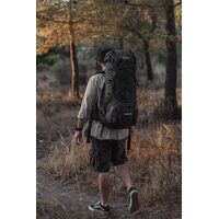 Σακίδιο Πλάτης Ορειβατικό Υπαίθριο Αδιάβροχο 70L+5L Μαύρο Cardinal 1788