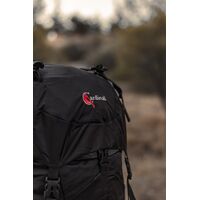 Σακίδιο Πλάτης Ορειβατικό Υπαίθριο Αδιάβροχο 70L+5L Μαύρο Cardinal 1788