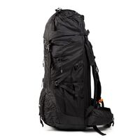 Σακίδιο Πλάτης Ορειβατικό Υπαίθριο Αδιάβροχο 70L+5L Μαύρο Cardinal 1788