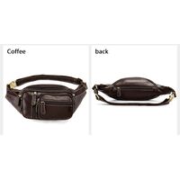 Τσαντάκι Μέσης Δερμάτινο Καφέ Cardinal 8336