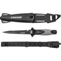 Μαχαίρι Κατάδυσης Με Ανοξείδωτη Λεπίδα 13cm FINISHER CRESSI